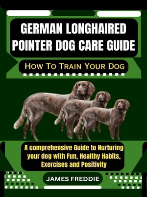cover image of German Longhaired Pointer  Dog care guide